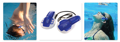 Finis unveils new SwiMP3.1G bone conducting under water MP3 player swimp31g