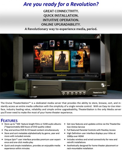 Envive unveils 4TB Green TheaterStation theaterstation 406x500