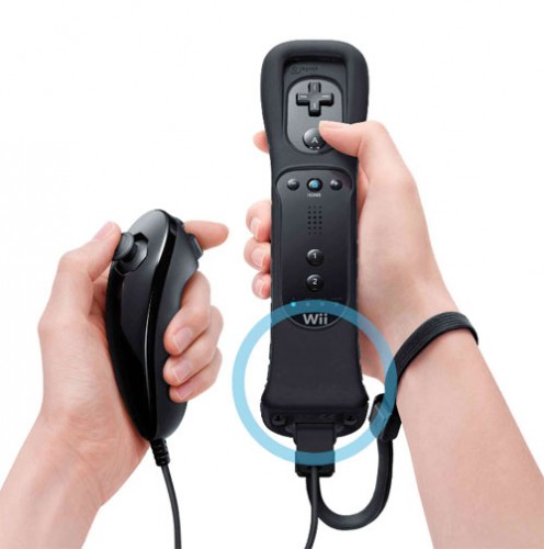 Black Nintendo Wii accessories coming to America wiiblack 496x500