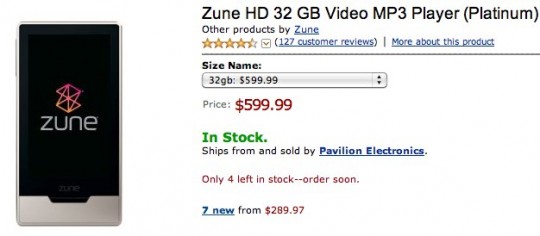 zune_hd_32gb_price_gouging zune hd 32gb price gouging 540x236