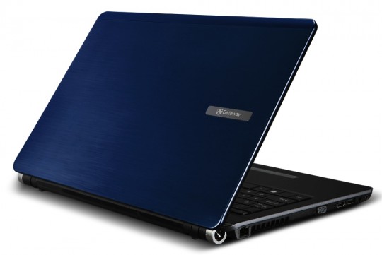 Gateway EC5409u notebook in Pacific Blue
