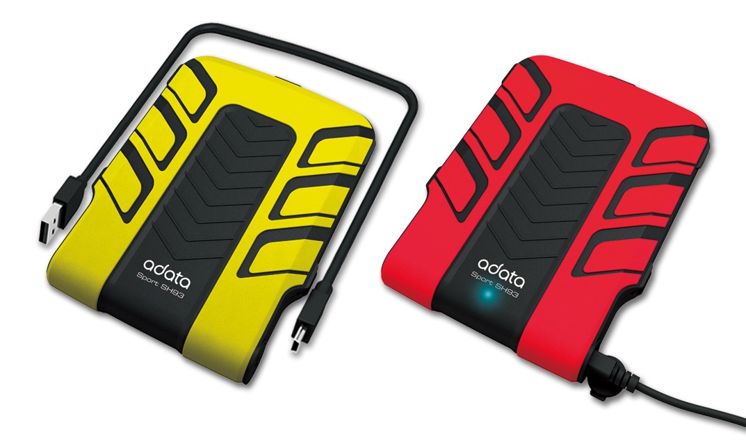 A-DATA SH93 Waterproof & Shock-Resistant Portable Hard-Drive