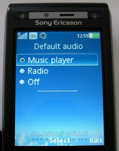 Sony Ericsson MH907 SensMe Headset SlashGear Review 7 393x500