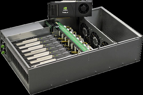 Colfax offers rackmount CXT8000 servers with up to 8 Tesla GPUs colfax tesla