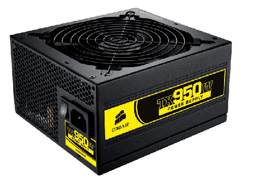 Corsair TX950W PSU for gamers launches corsairPSU 950TX