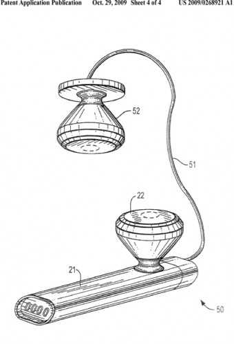 ipod headset patent application diagram 1 340x500