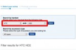 HTC HD2 appears on O2 site as accessories option