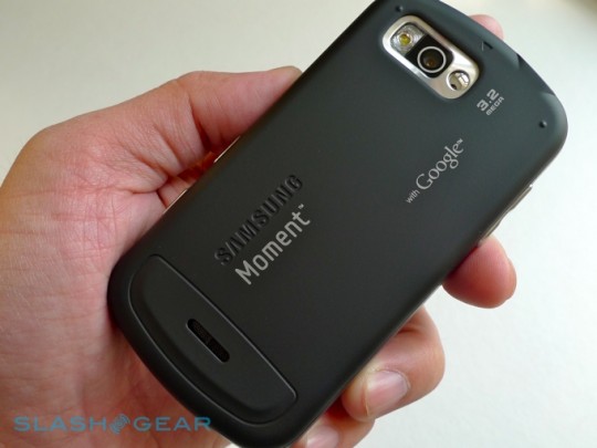 Samsung Moment Review samsung moment sprint review unit 09 r3media 540x405