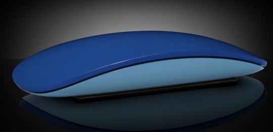 Голубая Apple Magic Mouse