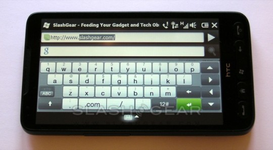 HTC HD2 Windows Phone SlashGear 11 540x298