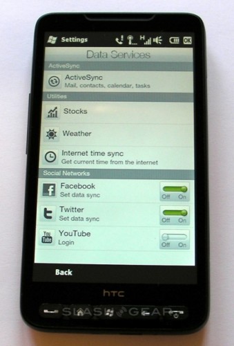 HTC HD2 Windows Phone SlashGear 20 339x500