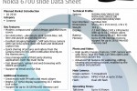 Nokia 6700 slide data sheet Nokia 6700 slide data sheet 150x100