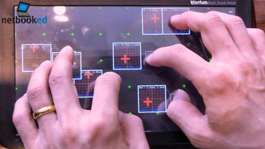 Stantum Japan multitouch prototype video demo Stantum Japan multitouch prototype video demo