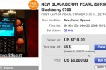 BlackBerry Pearl 9100 (aka Striker) appears on eBay?