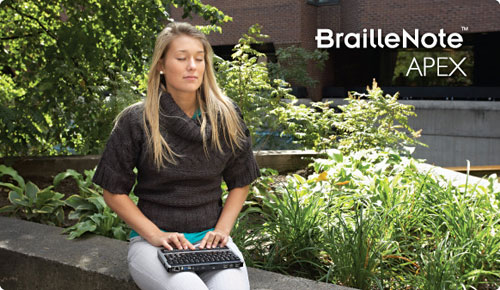 HumanWare BrailleNote Apex notetaker for the blind debuts braillenoteapex sg