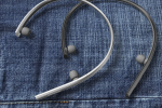 iPod shuffle headset concept by Isamu Sanada