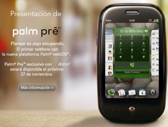 palm pre telcel mexico 540x409