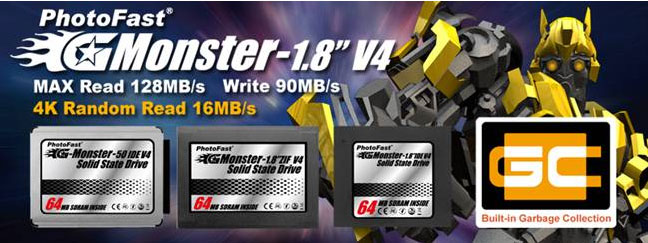 PhotoFast unveils G Monster V4 SSD with hardware level garbage collection photofastg monster sg