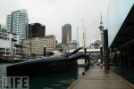 Earthrace super-trimaran gets stealth paint job