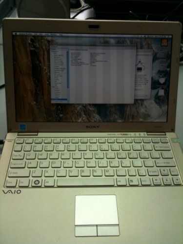 sony vaio x os x 1 375x500