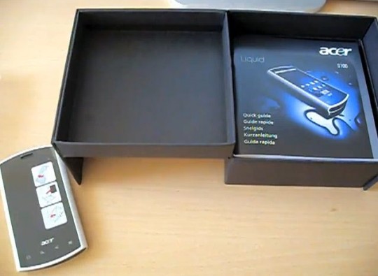 Acer Liquid A1 Unboxing