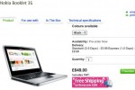 Nokia Booklet 3G up for UK preorder: £649