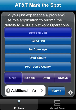 att mark the spot iphone