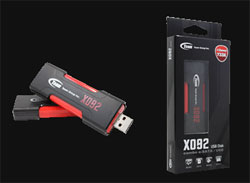 Team unveils USB 2.0/eSATA X092 flash drive teamox92 sg