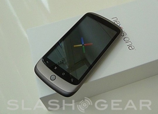 google nexus one live 540x390