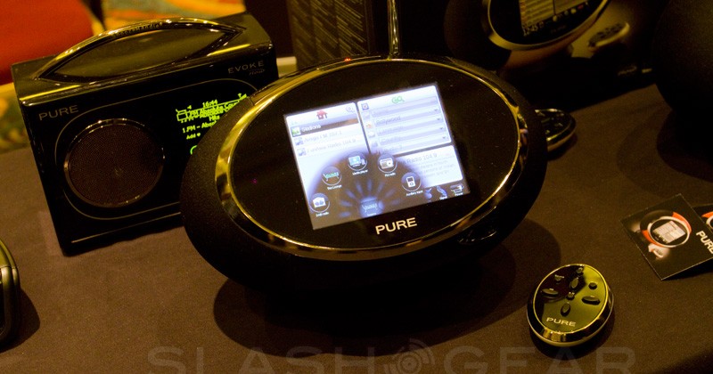 Pure Sensia touchscreen WiFi radio hands-on