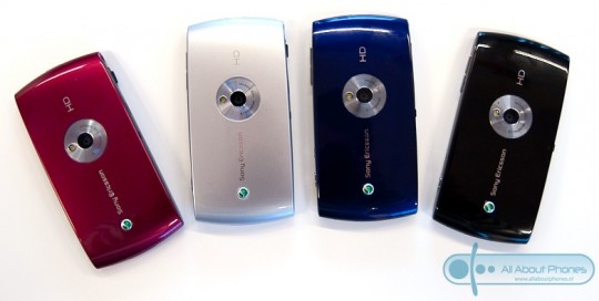 sony ericsson vivaz live 2 540x272