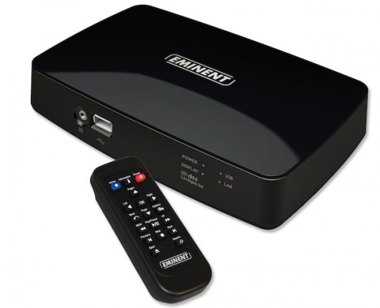 Eminent EM7075 HD media player 540x437