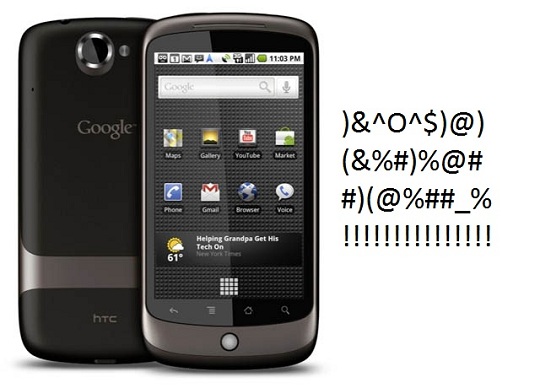 Google Nexus One Smartphone Official Image