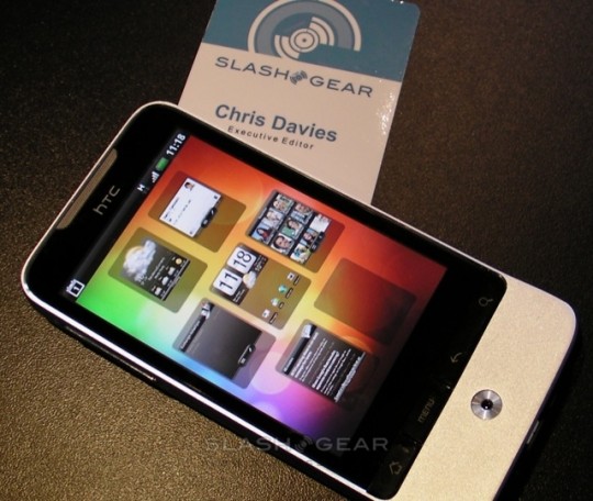 HTC Legend SlashGear 9 540x456