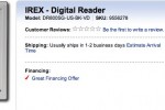 iRex DR800SG hits Best Buy online