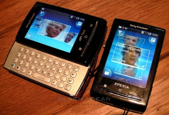 sony ericsson xperia x10 mini black red. Sony Ericsson XPERIA X10 mini