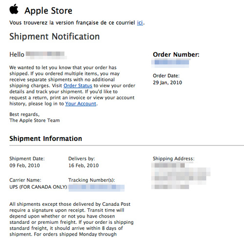 apple_imac_27-inch_shipment_notification apple imac 27 inch shipment notification