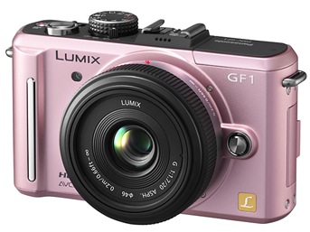 panasonic lumix gf1 pink