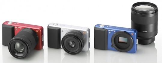 sony alpha dslr interchangeable lens concept pma 2010 540x211