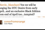 Black Edition HTC Desire hits Orange UK late April