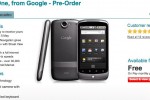 Vodafone Nexus One hits UK April 30th