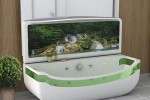 Sub-Tub is a whirlpool bathtub, TV, and Sink all in one