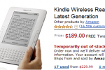 Amazon Kindle Sold Out: No Estimated Date of Availability