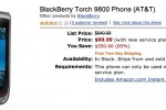 BlackBerry Torch half-price at Amazon