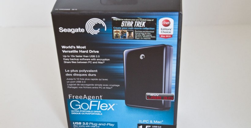 Seagate FreeAgent GoFlex 1.5TB Review