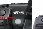 Olympus E-5 Micro Four Thirds shows a shoulder & some specs