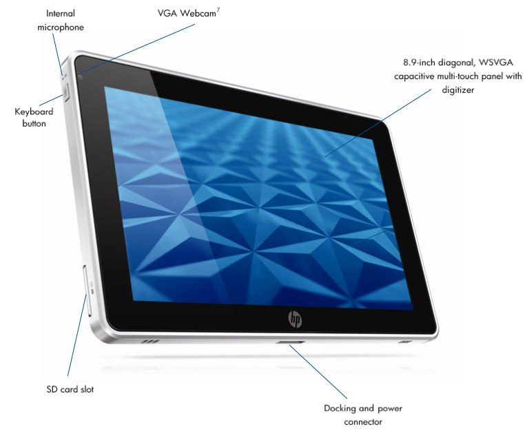 HP Slate 500 Tablet PC gets official SlashGear