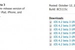 iOS 4.2 Beta 3 Now Available on Developer’s Site