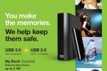 Western Digital MyBook Essential comes in up to 3TB with USB 3.0