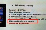 2,000 Windows Phone 7 apps at launch; Samsung Cetus for Three UK?